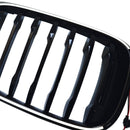 2018-2021 For BMW X3 X3M G01 G08  Pre-Facelift Gloss Black Front Kidney Mesh Grille Grill 51138469959