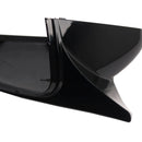 2pcs Gloss Black Door Wing Mirror Cover Caps Casing For VW Golf MK7 2015-2019