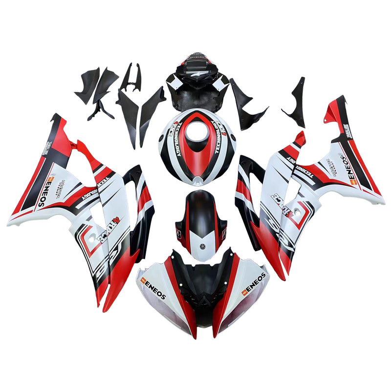 Amotopart Yamaha YZF 600 R6 2008-2016 Fairing Kit Bodywork Plastic ABS