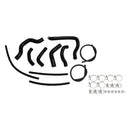 2021-2025 Ducati Monster 937 Silicone Radiator coolant Hose