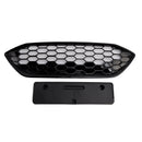 Gloss Black Front Bumper Grille Grill Fit Ford Focus ST + ST Line MK4 2018-2021