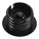 Pop Up Vented Gas Cap Set Black For Softail Low Rider Dyna Sport Super Glide