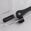 UPPER PLATE REAR RACK PLEXIGLASS FOR TOPCASE FOR BMW K1600GT K1600GTL 2011-2024