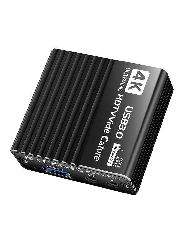 USB 3.0 Video Capture Card HDMI 4K Recording Box Live 1080P Video Recorder 60FPS