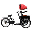 20 inches Pet Dog Cart Tricycle Shopping Three Wheel Tricycle with Sunshade
