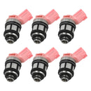 6Pcs Fuel Injector For Nissan Frontier Xterra Quest 3.3L V6 16600-9S200
