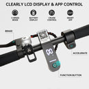 8.5" Folding Electric Scooter 350W 35KM Maximum battery life Range Super high speed 30 KM/H,3 speed