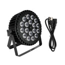 Aluminum Alloy 18x10w LED Par Stage Light RGBWA+UV DJ Disco Party Club Light