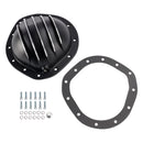 12 Bolt Black Aluminum Differential Rear End Cover For GM Chevy C10 8.75" truck