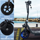 3-Speed Adjustable Up to 11 MPH Neon Lights 12.43-Mile Range Electric Scooter for Kids Ages 4-10 Electric Scooter with Seat for Kids