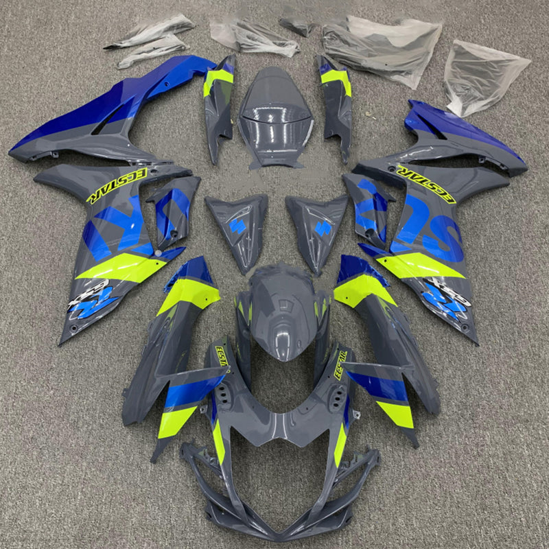 Amotopart  Suzuki GSXR 600/750 2011-2024 K11 Fairing Kit Bodywork Plastic ABS