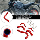 Silicone Radiator coolant Hose For Yamaha MT-09 XSR900 Tracer 9/GT all years