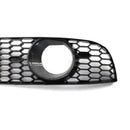 Front Bumper Fog Light Grille For BMW 3 Series E90 E92 E93 M3 Style 2009-2011