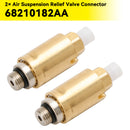 2× 68210182AA Air Suspension Relief Valve Connector for Grand Cherokee Ram 1500