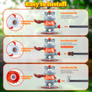 3In1 Lovely Shape Water Sprinkler With Baseball Play Toy Kid Outdoor Squirt Toy