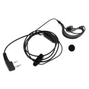 K-031 Pressure Wire Earhook Headset For TK-208 TH-D7 RPU416A KG-UVD1 TG-K4AT