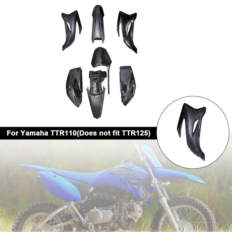 Body Plastic Kit Fender Fairing For Yamaha TTR110 DIRT BIKE
