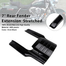 7" Rear Fender Extension Stretches For Touring Electra Glide Road King 96-08