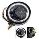 5.75" Spotlight Headlight Fog 9-Bulbs Black