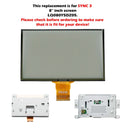 2013-2017 Ford F-250 F350 F550 Super Duty 8"LCD Monitor & Touch Screen LQ080Y5DZ05