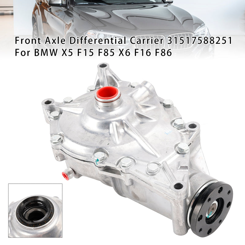 Front Axle Differential Carrier 31517588251 For BMW X5 F15 F85 X6 F16 F86