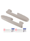 2010-2013 For Chevrolet Silverado 1500 Front Armrest Repair Kit Gray 22818466