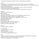 Front Wheel Hub & Bearing 44300-SJC-A01 For Honda Ridgeline 2006-2014