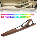 1x Interior Door Panel Door Handle Red Brown For BMW 5 Series F11 F10 F18 2010-2016