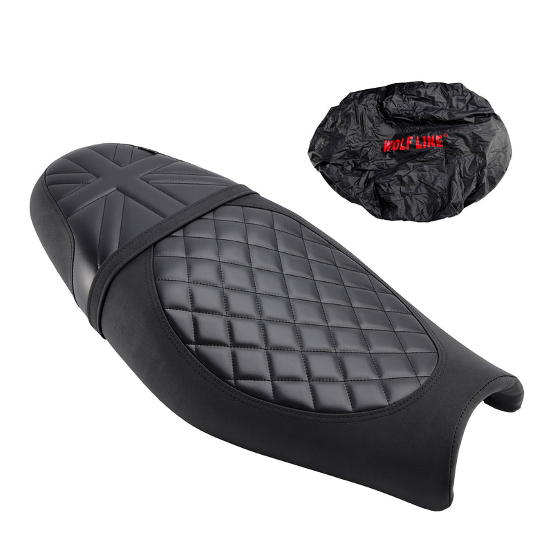 Rider Passenger Seat Front Rear Cushion Lower Blackc For Street Twin Speed Twin BrownC