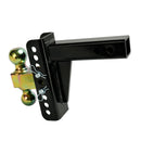 45900 Adjustable Channel Style Dual Ball Mount For 2" Trailer Hitch Tow Receiver