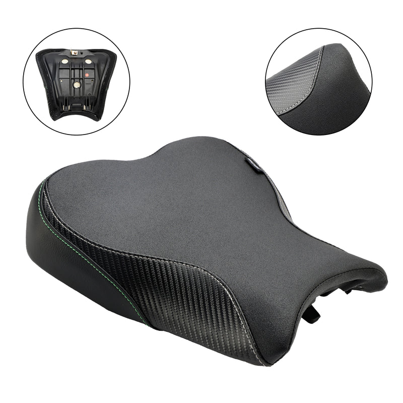 Front Driver Seat Raider Cushion Pu Fit Black For Kawasaki Ninja Zx-4R Rr 2023