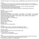 L&R LED Tail lights w/ Turn Signal Lamps For BMW Mini Cooper R50 R52 R53