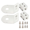 45 Degree Watermelon Light Mount Frame Bracket Angled Clamp Stainless Steel