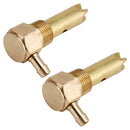 2X 5/16" ID Hose Single Barb Fuel Tank Vent Assy 20560284 For Kenworth Volvo