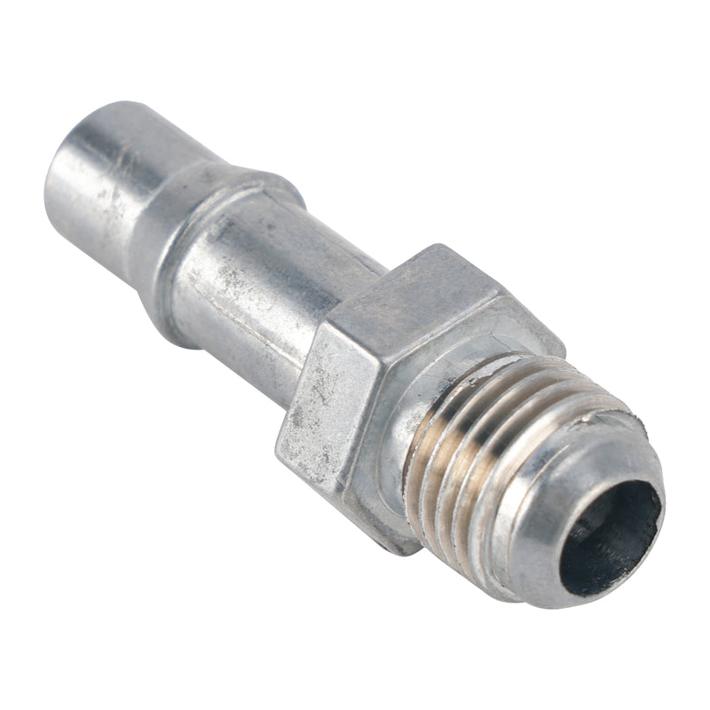 6AN Male Flare to 3/8" (.375") Transmission Cooler Quick Disconnect Adapter