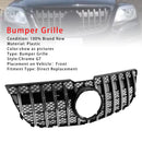 Front Grille Grill Mesh Chrome For Mercedes Benz GLK X204 2013-2015 GT