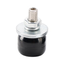 4x Custom SKULL License Plate Bolt Screw Black Plastic Motorcycle Chopper Bobber