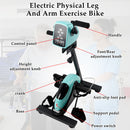 Electric Rehabilitation Pedal Trainer Upper and Lower Limb Active and Passive arm and Leg Trainer Physical Therapy Auxiliary Rehabilitation Equipment for Seniors