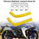 Silicone Radiator coolant Hose For Yamaha MT-03 MT-25 YZF R3 R25 2015-2024