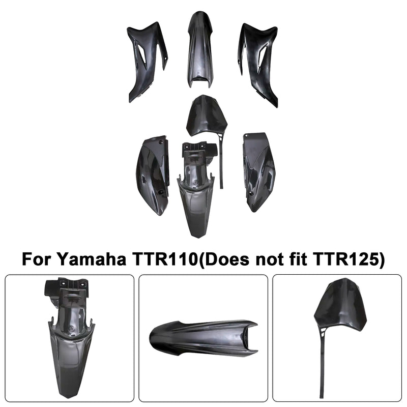 Body Plastic Kit Fender Fairing For Yamaha TTR110 DIRT BIKE