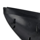 Side Mirror Covers Rearview Housing Bright Black for Peugeot 207 Hatchback