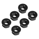 6x Rear Sprocket Nuts M10 x 1 Black For Ducati 1098 1098S 1098R 1198 S 2007-2011