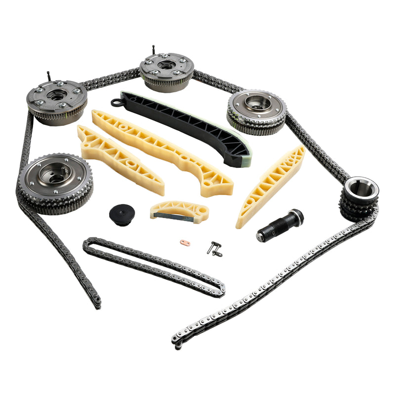 2006-2008 Mercedes SLK280 / 2009-2011  SLK300 / 2005-2011 SLK350 Timing Chain Kit + 4× Camshaft Adjusters