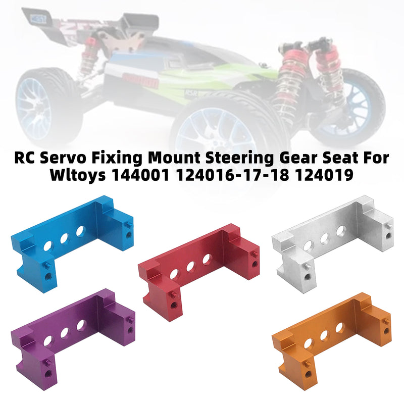 RC Servo Fixing Mount Steering Gear Seat For Wltoys 144001 124016-17-18 124019