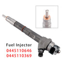 1Pcs Fuel Injector For VW Audi Seat Skoda 2.0 TDI 0445110646 0445110369