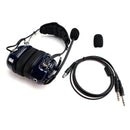 Pilot Noise-Cancelling Headset 6.3/5.2mm GA Plugs Universal Fit for Aircraft