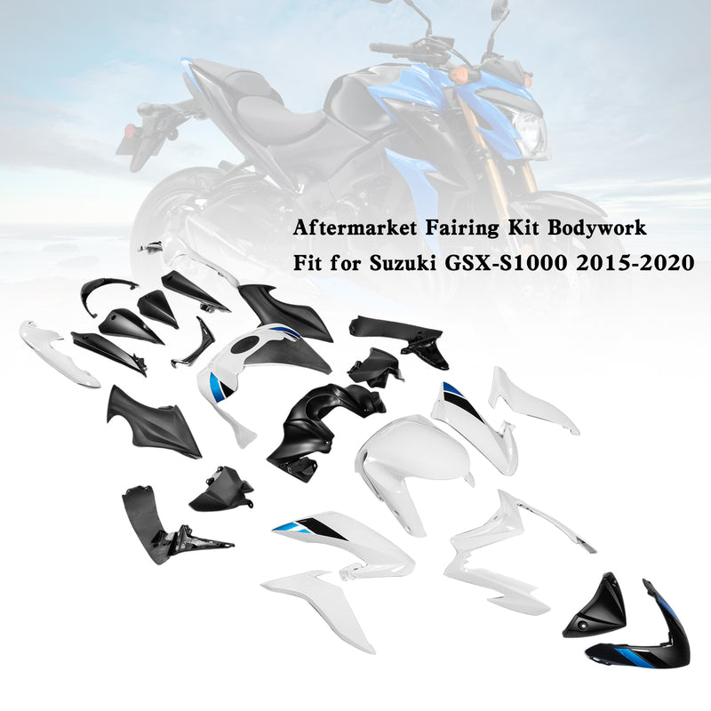 Amotopart Suzuki GSX-S 1000 2015-2020 Plastic Bodywork Fairing Kit