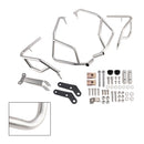 Engine Guard Frame Anti-Crash Bumper Protect Silver For Honda Xl750 Transalp