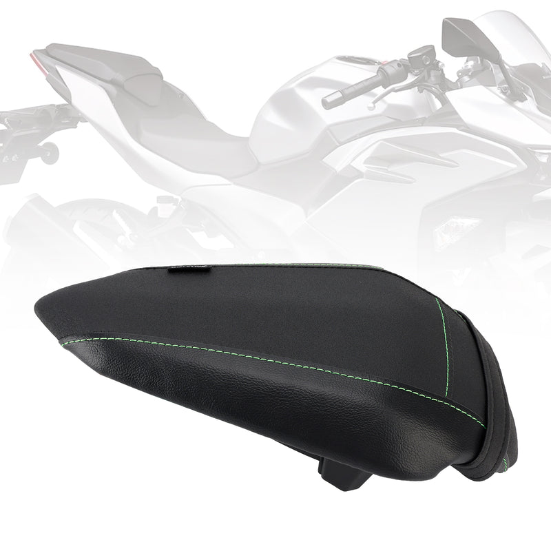 Rear Passenger Seat Cushion Pillion Flat Blackb For Kawasaki Ninja Z 500 24-25 BlackB