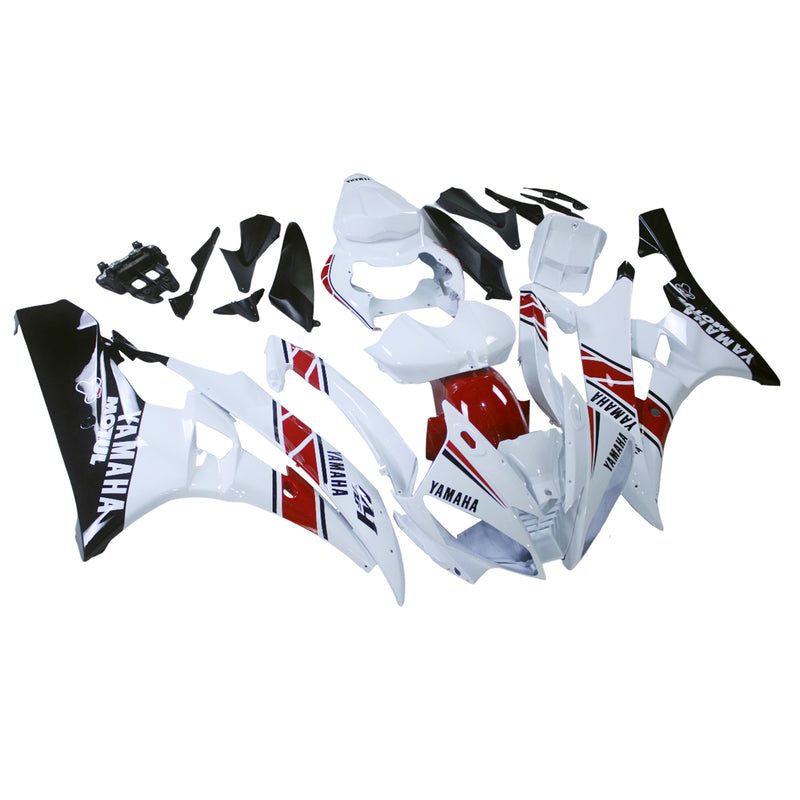 Fairings 2006-2007 Yamaha YZF-R6 White Red Black R6  Generic